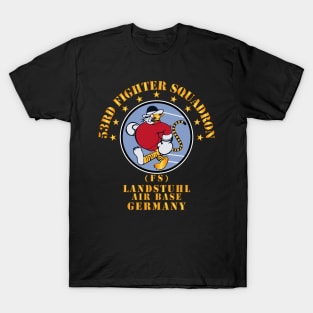 53rd Fighter Squadron - FS - Landstuhl AB Germany T-Shirt